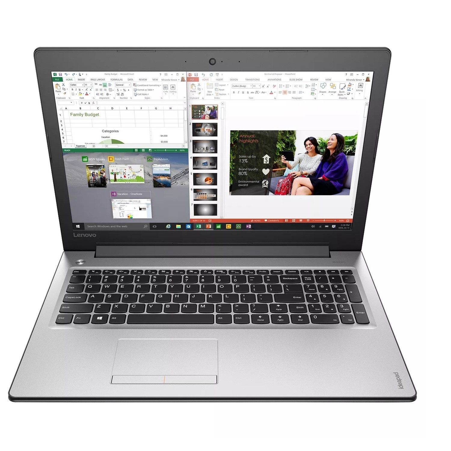 Refurbished Lenovo IdeaPad 310-15ISK Core i3-6006U 4GB 1TB 15.6