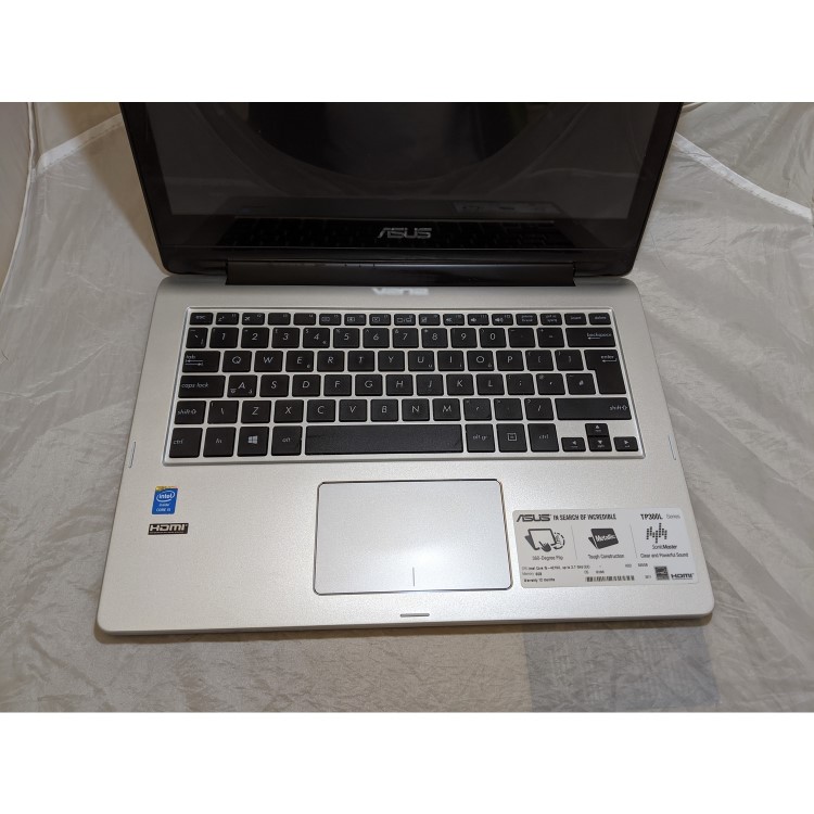 Refurbished Asus TP300L Core i5 4210U 6GB 500GB 14 Inch Windows 10 Laptop