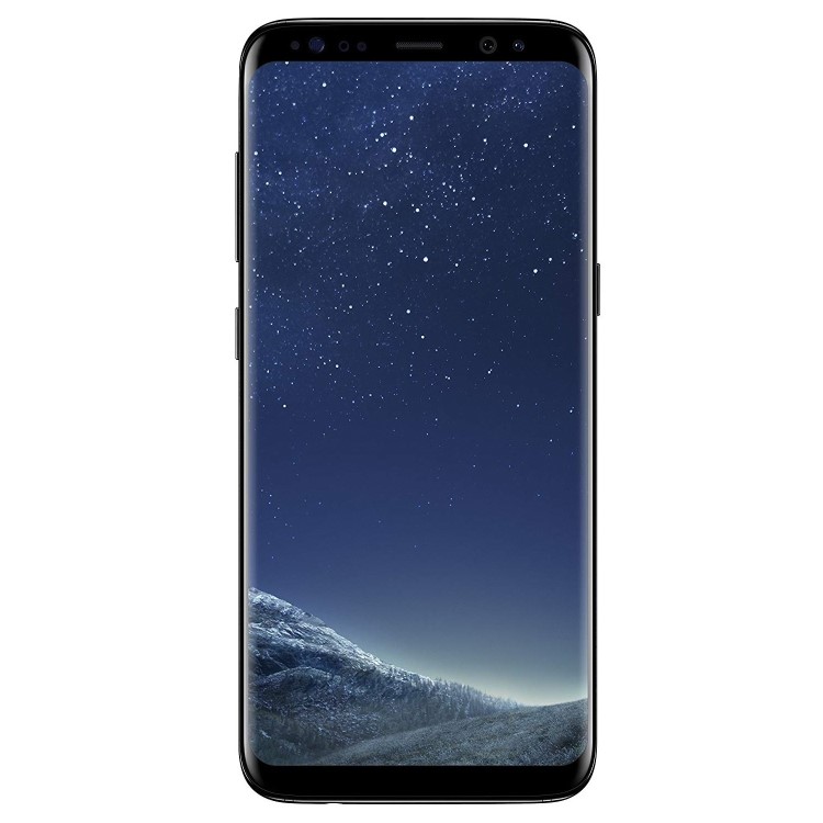 Grade A2 Samsung Galaxy S8 Black 5.8" 64GB 4G Unlocked & SIM Free