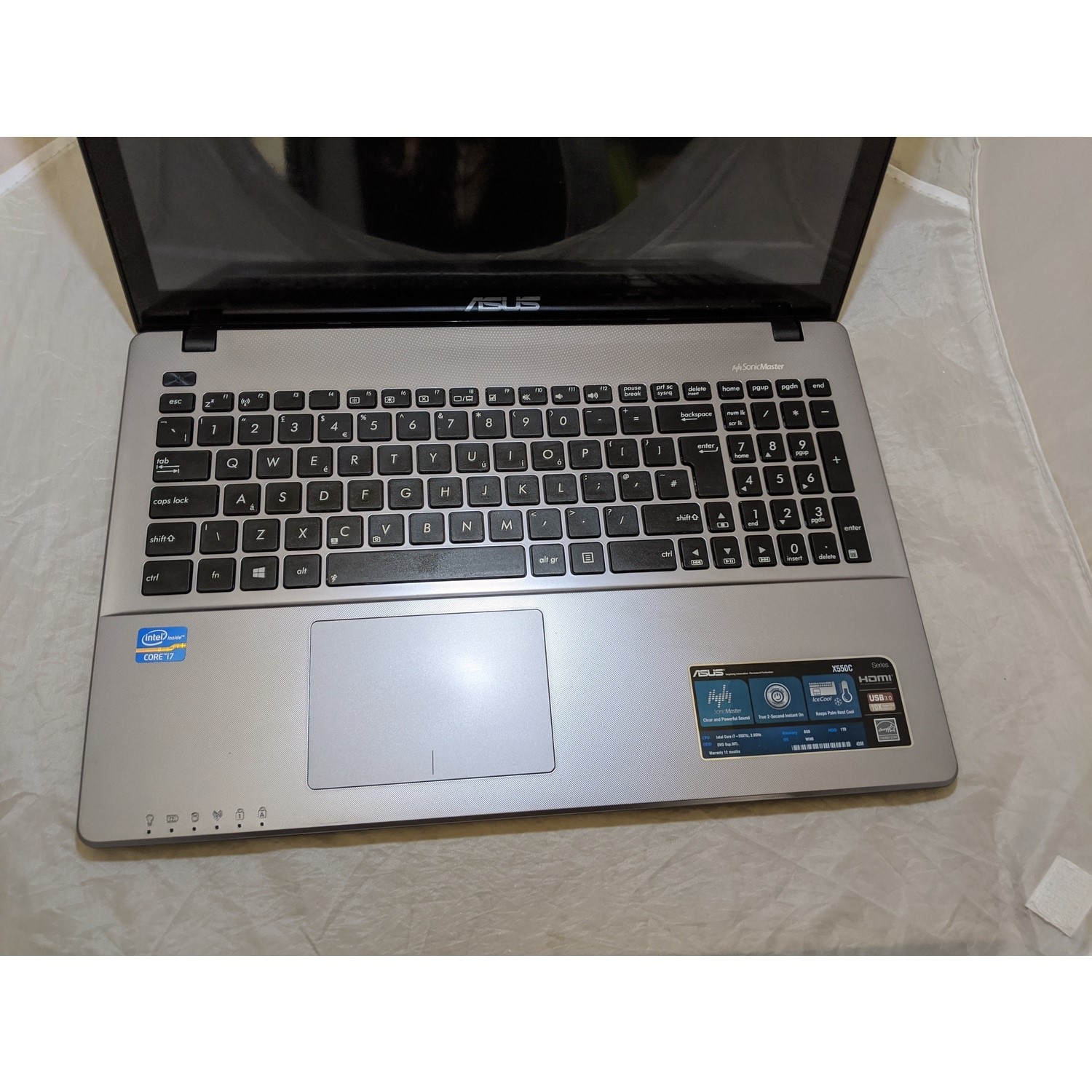 X550CA Core ASUS i7 Asus (Intel 3537U Touchscreen Notebook 15.6