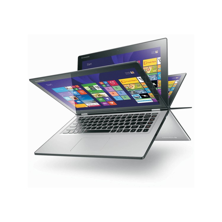 Refurbished Lenovo Yoga 2 Core i3-4030U 4GB 500GB 14 Inch Windows 10 Laptop