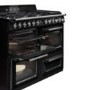 Smeg Victoria 110cm Dual Fuel Range Cooker - Black
