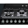 Smeg Victoria 110cm Dual Fuel Range Cooker - Black
