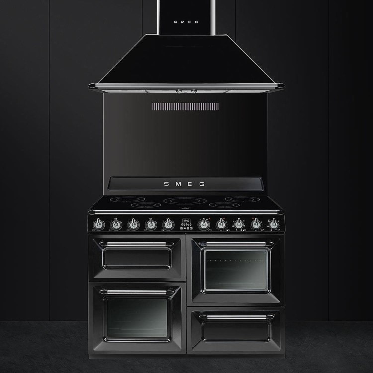 Smeg Victoria 110cm Electric Cooker - Black