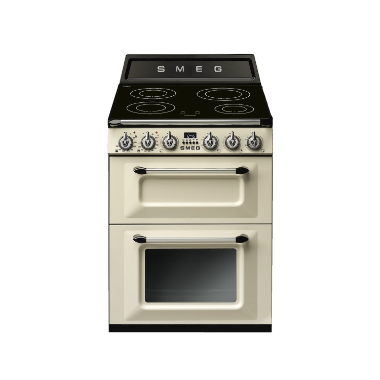 Smeg Victoria 60cm Electric Cooker - Cream