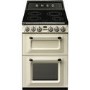 Smeg TR62IP Victoria 60cm  Double Oven Electric Cooker With Induction Hob - Cream