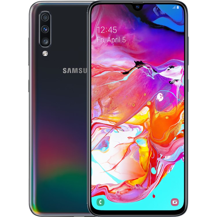 Refurbished Samsung Galaxy A70 Black 6.7" 128GB 4G Unlocked & SIM Free Smartphone