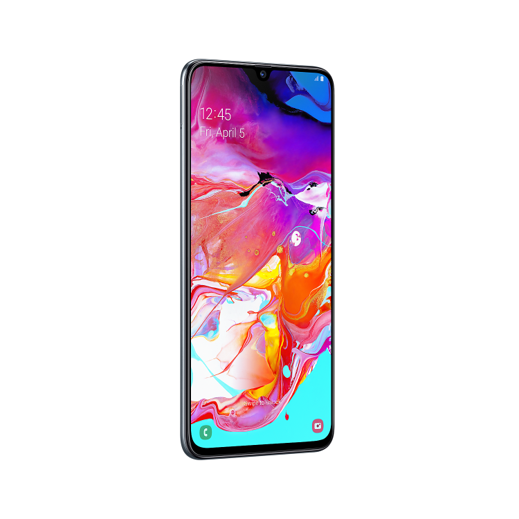 Grade A4 Samsung Galaxy A70 Black 6.7" 128GB 4G Dual SIM Unlocked & SIM Free Smartphone