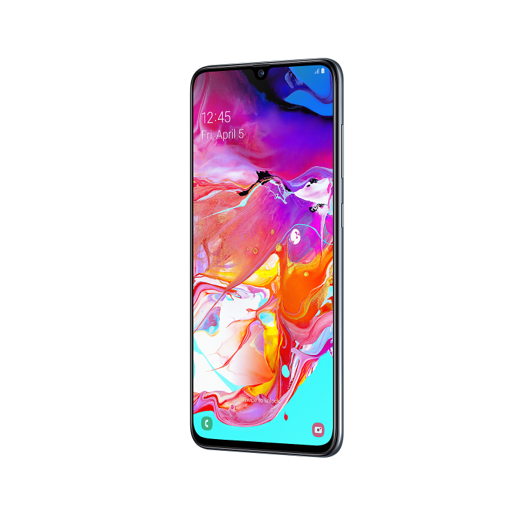 Grade A4 Samsung Galaxy A70 Black 6.7" 128GB 4G Dual SIM Unlocked & SIM Free Smartphone