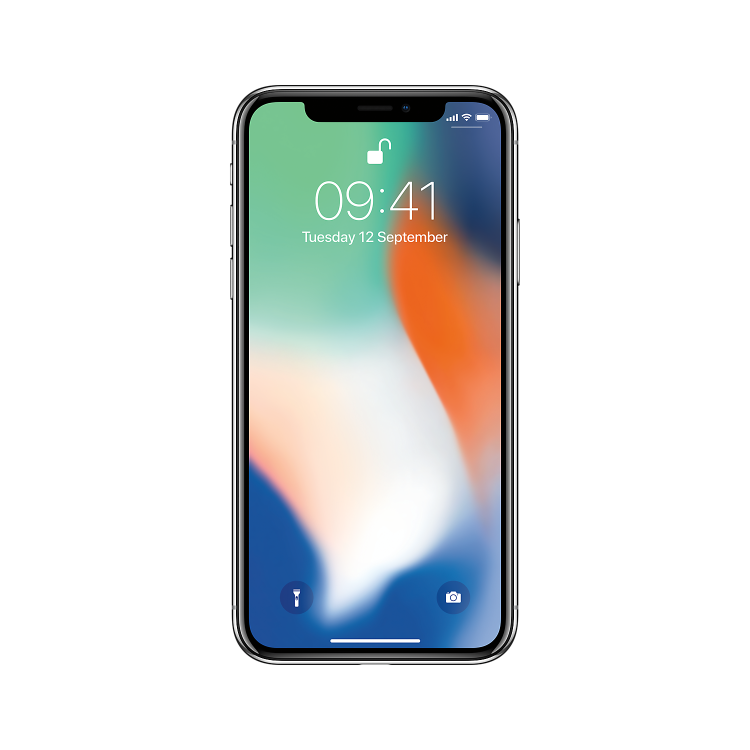 Refurbished Apple iPhone X Silver 5.8" 64GB 4G Unlocked & SIM Free