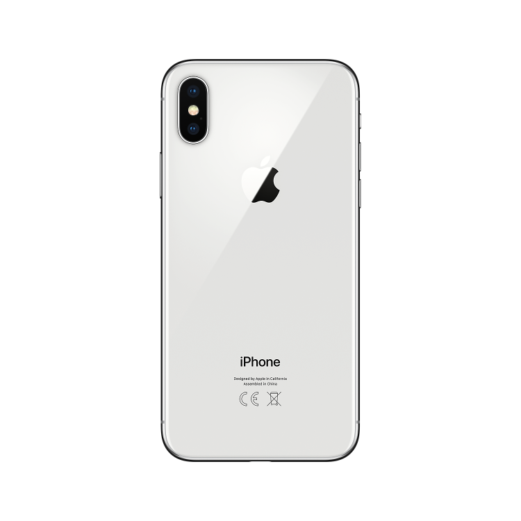 Refurbished Apple iPhone X Silver 5.8" 64GB 4G Unlocked & SIM Free