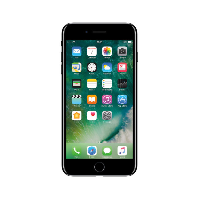 Refurbished Apple iPhone 7 Plus Jet Black 5.5" 32GB 4G Unlocked & SIM Free