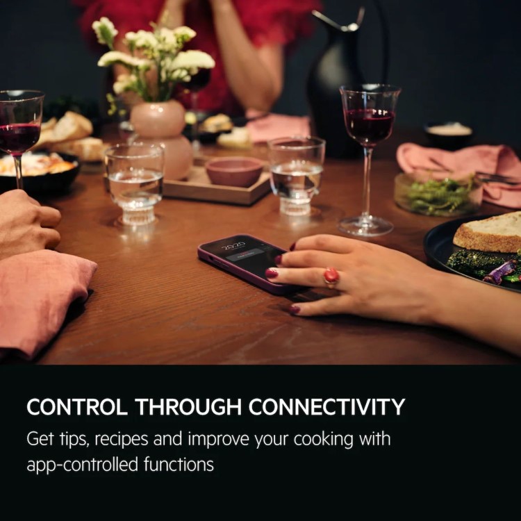 AEG 6000 Series TR6PB521SB SteamCrisp Electric Single Oven - Black