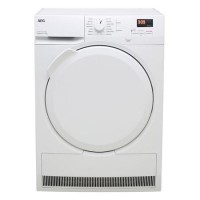 AEG 7000 Series SensiDry 9kg Heat Pump Tumble Dryer - White