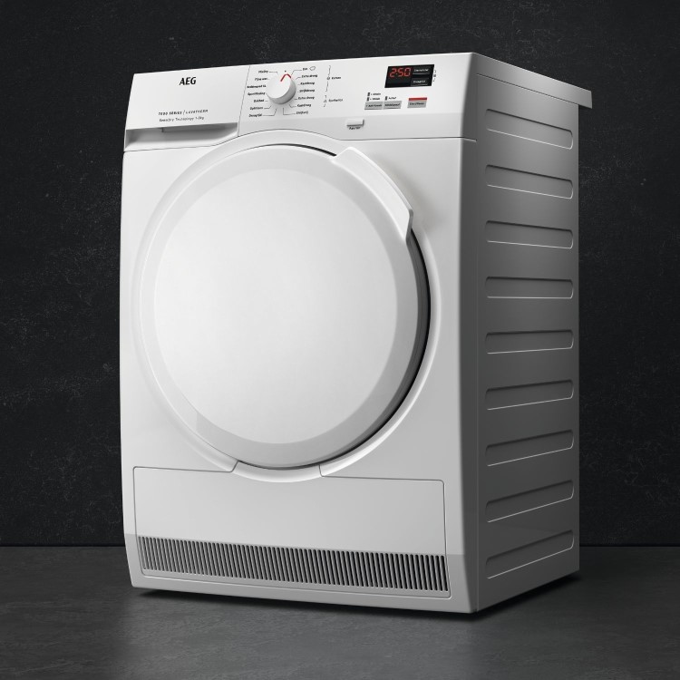 AEG 7000 Series SensiDry 9kg Heat Pump Tumble Dryer - White