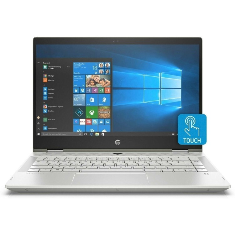 Refurbished HP Pavilion x360 14-cd1004na Core i5-8265 8GB 256GB 14 Inch Windows 10 Laptop