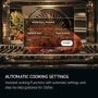 AEG 7000 Series SteamCrisp Electric Single Oven - Black