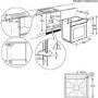AEG 7000 Series SteamCrisp Electric Single Oven - Black