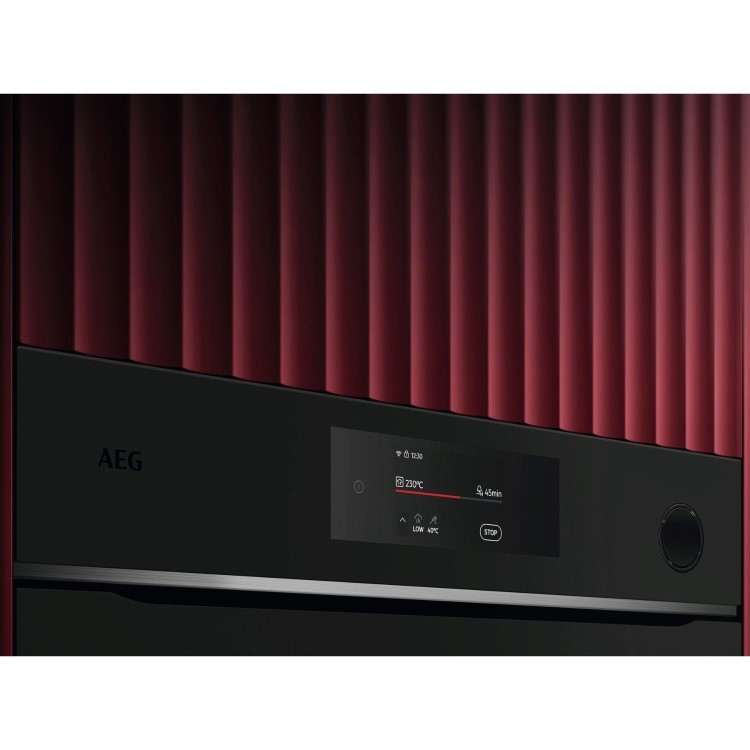 AEG 7000 Series TR7PB731ST SteamCrisp Electric Single Oven - Matt Black