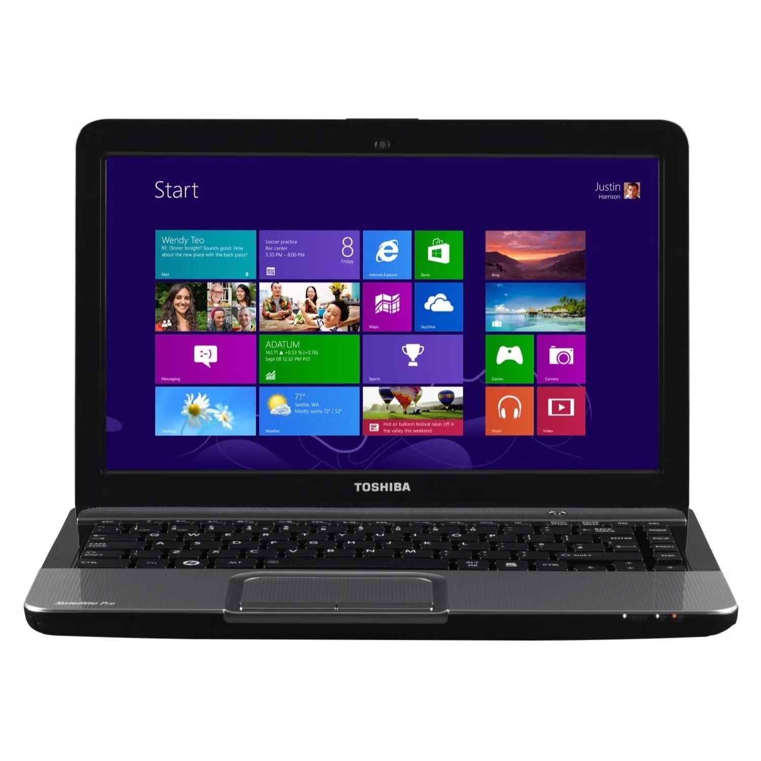 Refurbished Toshiba Satellite Pro L830 Core i3-3227U 6GB 500GB