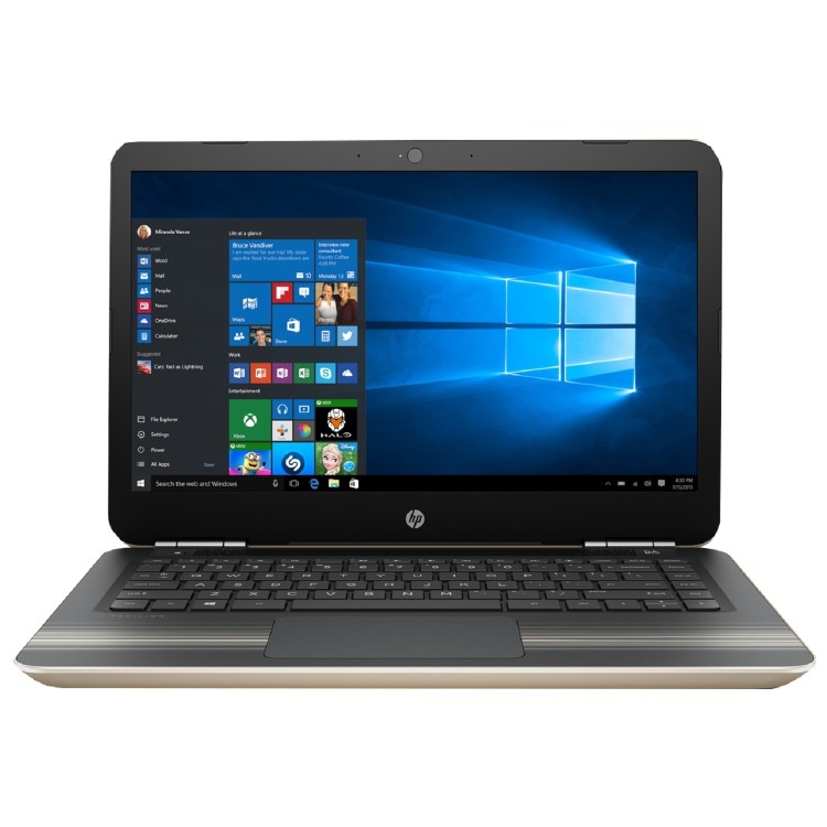Refurbished HP Pavilion Core i7-7500U 8GB RAM 256GB SSD 14 Inch Windows 10 Laptop