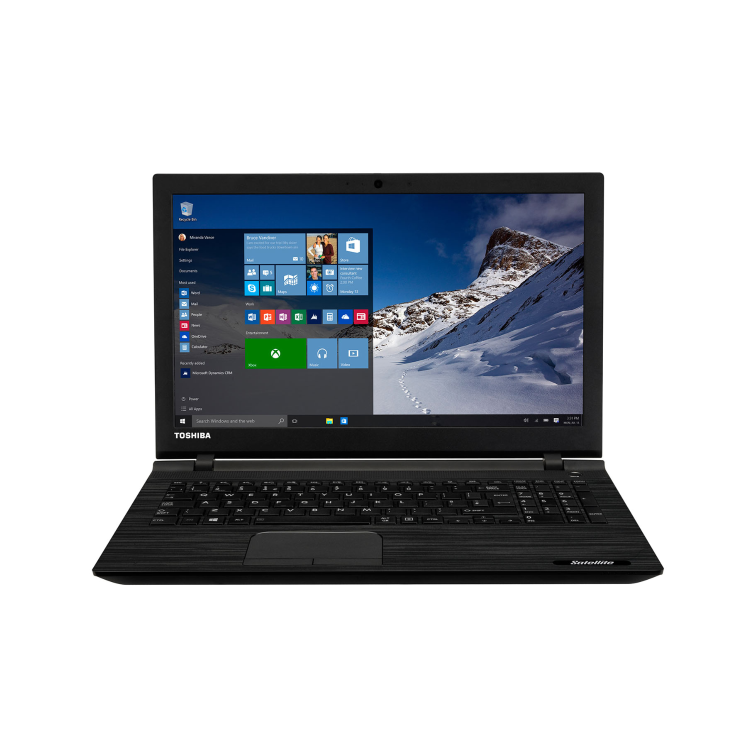 Refurbished Toshiba Satellite C55-B Intel Celeron N2830 4GB RAM 500GB HDD 15.6 Inch Windows 10 Laptop