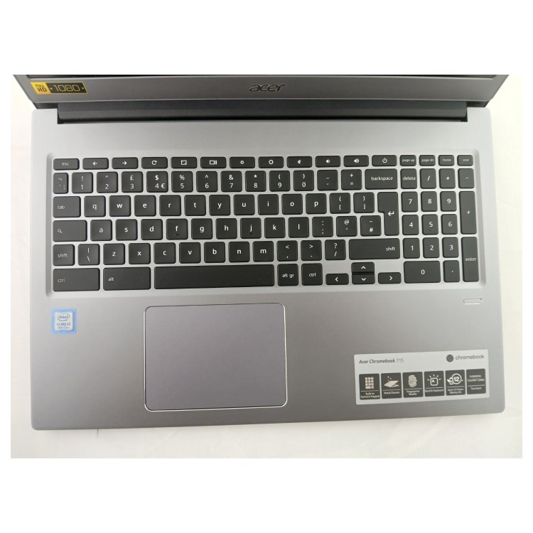 Refurbished Acer 715 CB715-1W-37WY Core i3-8130U 8GB RAM 128GB SSD 15.6 Inch Chromebook