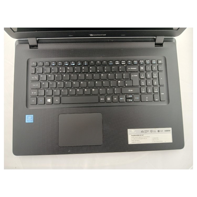 Refurbished Packard Bell EasyNote ENLG81AP Intel Pentium N4200 8GB RAM 1TB HDD 17.3 Inch Windows 10 Laptop