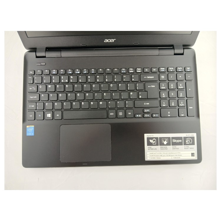 Refurbished Acer Aspire E5-571 Core i5-4210U 4GB RAM 500GB HDD 15.6 Inch Windows 10 Laptop