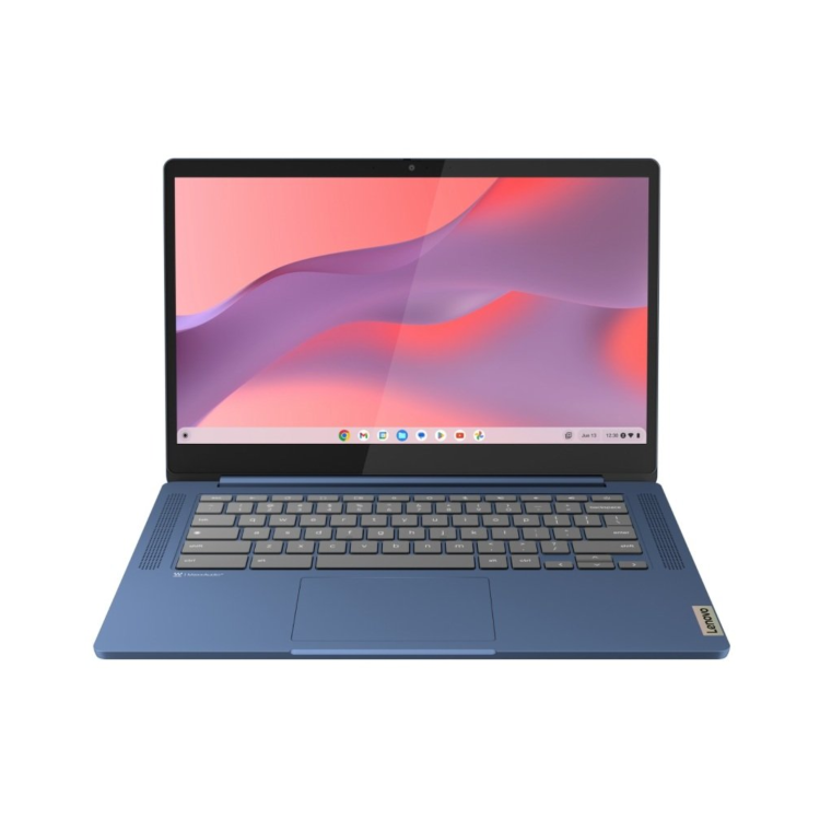Refurbished Lenovo IdeaPad Slim 3 MediaTek Kompanio 520 4GB RAM 64GB SSD 14 Inch Chromebook