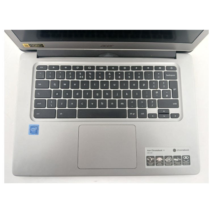 Refurbished Acer CB3-431-C5CQ Intel Celeron N3160 4GB RAM 32GB SSD 14 Inch Chromebook