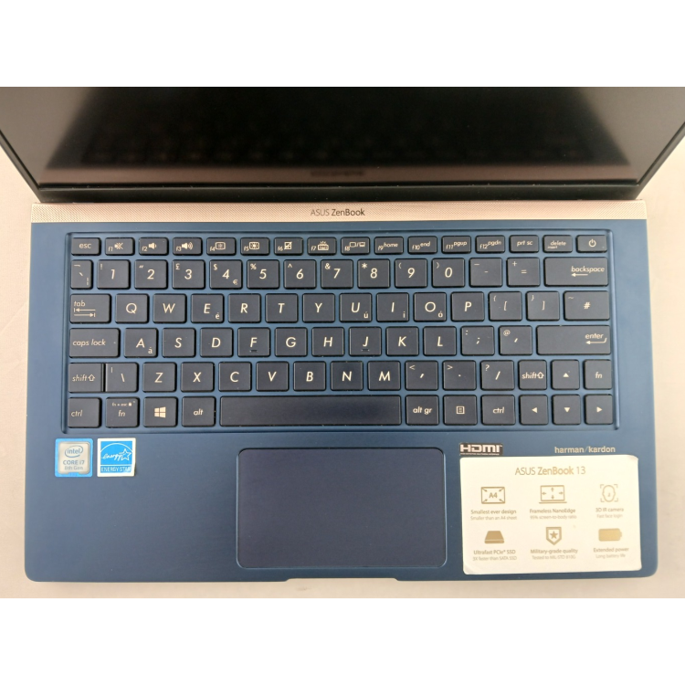 Refurbished ASUS Zenbook UX333FA Core i7-8565U 8GB RAM 512GB SSD 13.3 Inch Windows 11 Laptop