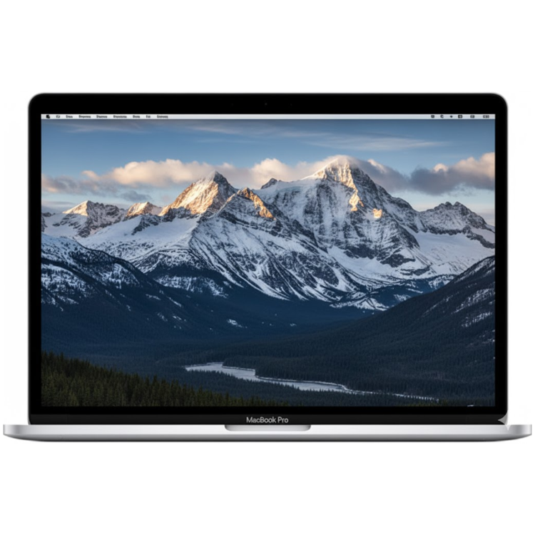 Refurbished Apple Macbook Pro A2159 13 Inch Intel Core i5 8GB RAM 128GB SSD 2019 - Aluminium