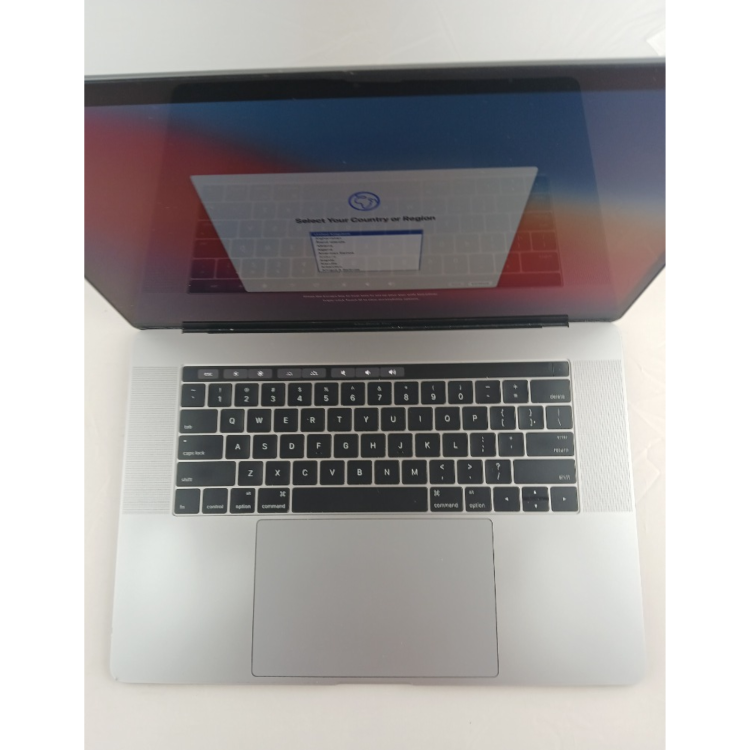 Refurbished Apple Macbook Pro A19900 15 Inch Intel Core i7 16GB RAM 512GB SSD 2019 - Aluminium