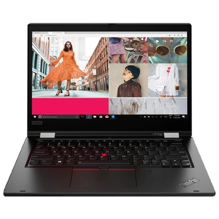 Refurbished Lenovo ThinkPad L13 Yoga Gen 2 Core i5-1135G7 8GB RAM 256GB SSD 13.3 Inch Windows 11 Home Touchscreen Convertible Laptop