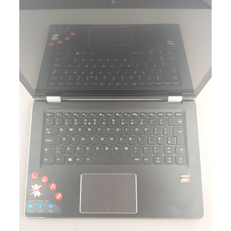 Refurbished Lenovo Yoga 510-14AST AMD A9-9410 8GB RAM 1TB HDD 14 Inch Windows 11 Touchscreen Convertible Laptop