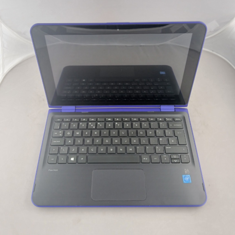 Refurbished HP Pavilion X360 Intel Celeron N3050 4GB RAM 500GB HDD 11.6 Inch Windows 11 Touchscreen Convertible Laptop