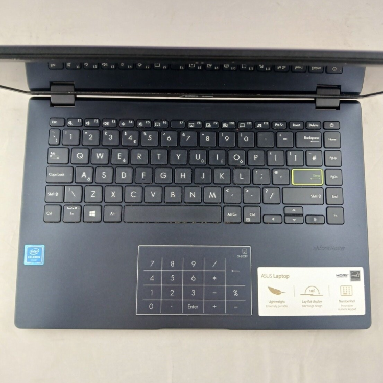 Refurbished ASUS Vivobook E410MAB Intel Celeron N4020 4GB RAM 128GB eMMC 14 Inch Windows 11 Laptop