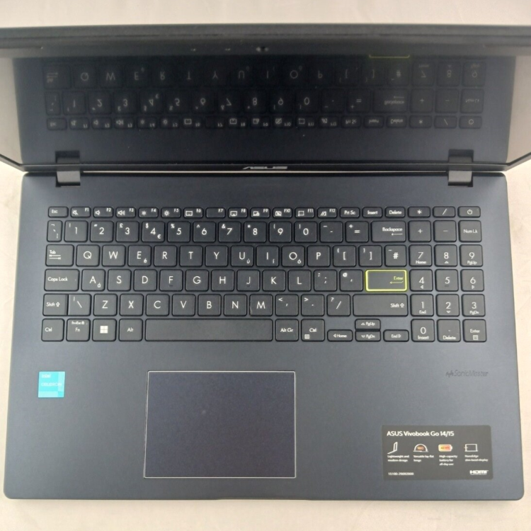 Refurbished ASUS Vivobook Go 15 E510KABF Intel Celeron N4500 4GB RAM 128GB eMMC 15.6 Inch Windows 11 Laptop