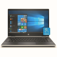 Refurbished HP Pavilion X360 14-BA0XX Intel Pentium 4415U 4GB RAM 128GB SSD 14 Inch Windows 11 Touchscreen Convertible Laptop