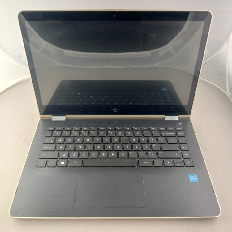 Refurbished HP Pavilion X360 14-BA0XX Intel Pentium 4415U 4GB RAM 128GB SSD 14 Inch Windows 11 Touchscreen Convertible Laptop
