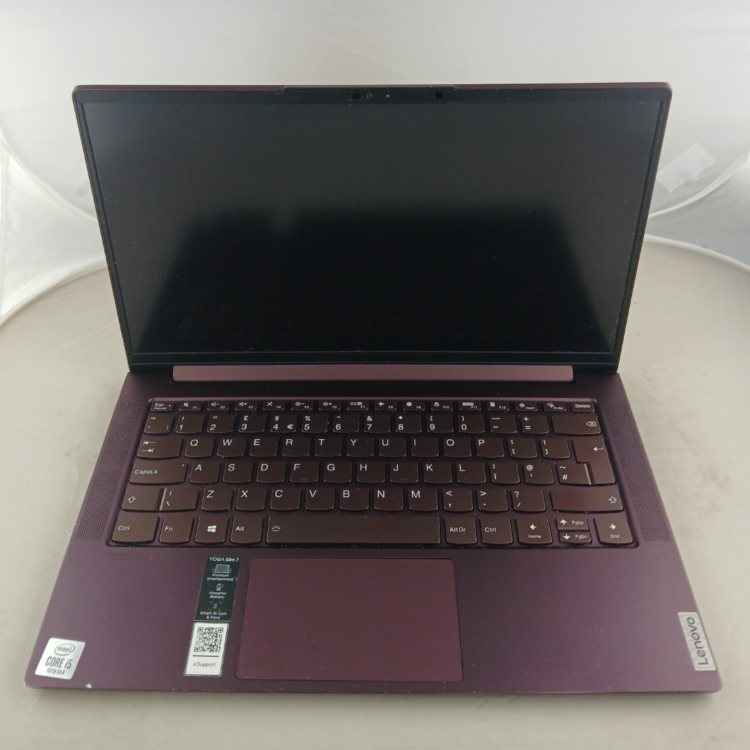 Refurbished Lenovo Yoga Slim 7 14IIL05 Core i5-1035G4 8GB RAM 256GB SSD 14 Inch Windows 11 Home Laptop