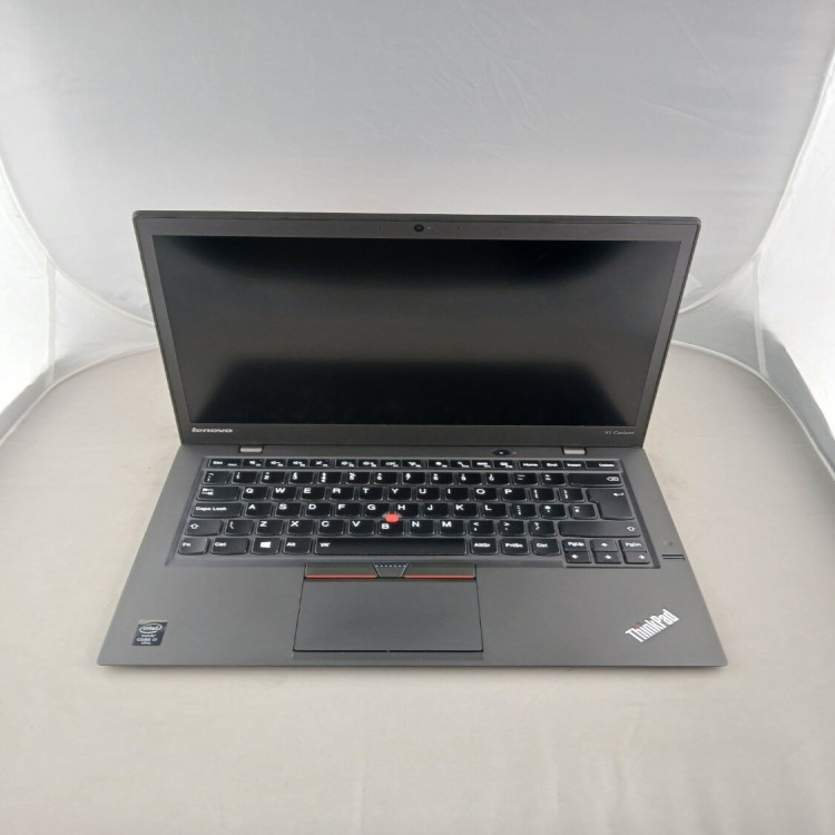 Refurbished Lenovo ThinkPad X1 Carbon 3rd Core i7-5600U 8GB RAM 180GB SSD 14 Inch Windows 11 Laptop