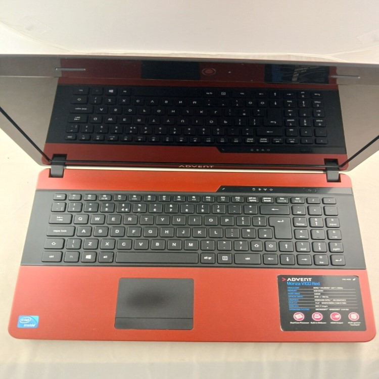 Refurbished Advent Monza V100 Intel Celeron 847 6GB RAM 320GB SSD 15.6 Inch Windows 11 Laptop