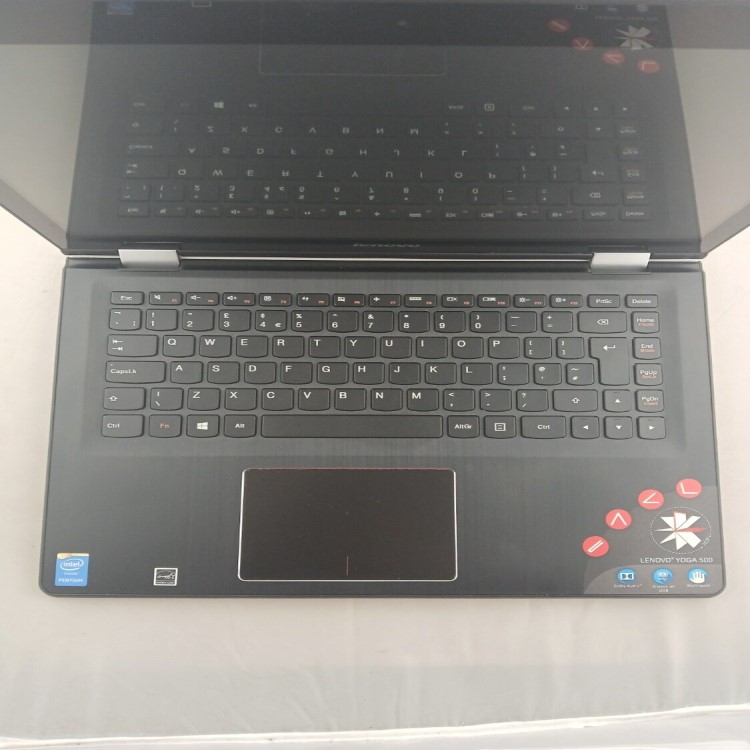 Refurbished Lenovo Yoga 500-14IBD Intel Pentium 3825U 4GB RAM 1TB HDD 14 Inch Windows 11 Touchscreen Convertible Laptop