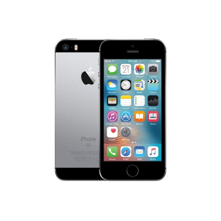 Refurbished Apple iPhone SE Space Grey 4" 32GB 4G Unlocked & SIM Free Smartphone