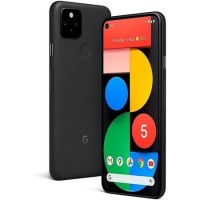 Refurbished Google Pixel 5 Just Black 6" 128GB 5G Unlocked & SIM Free Smartphone