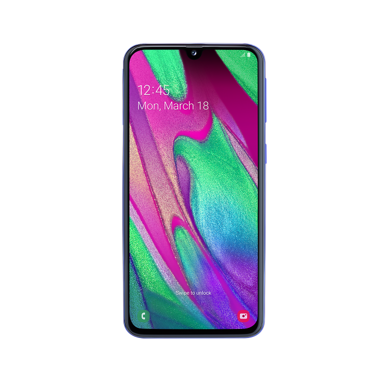 Samsung Galaxy A40 Blue 5.9" 64GB 4G Dual SIM Unlocked & SIM Free