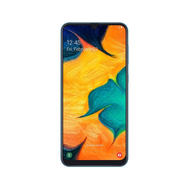 Refurbished Samsung Galaxy A30 Blue 6.4" 64GB 4G Unlocked & SIM Free Smartphone