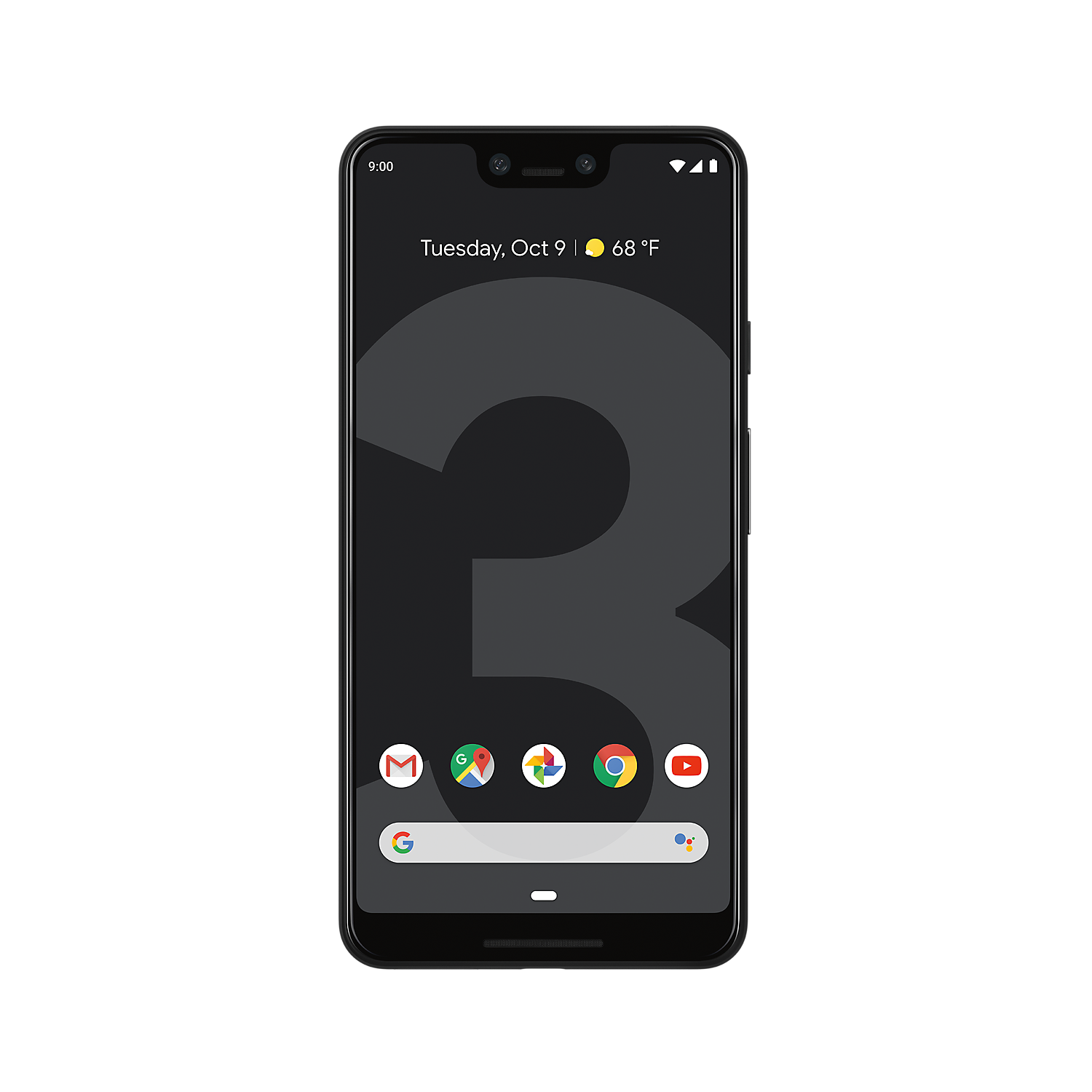 Google Pixel 3 XL Just Black 6.3